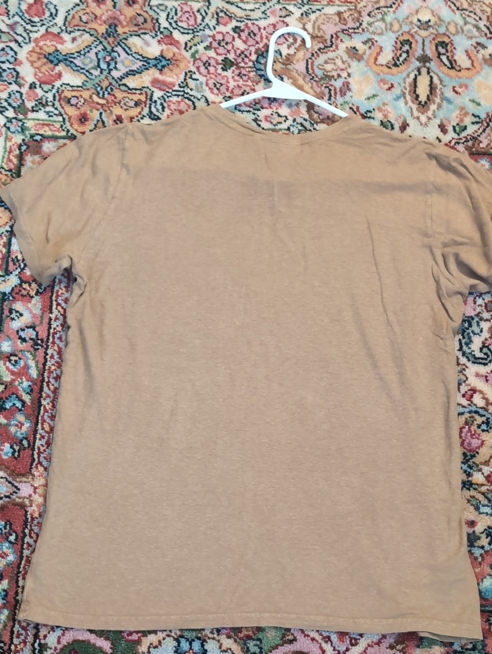 Jungmaven Short Sleeve Pocket Tee in Light Brown - Picture 5 of 5